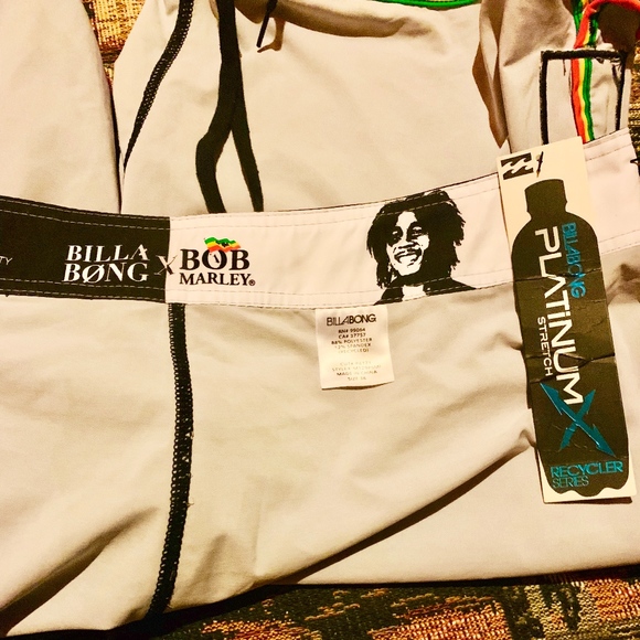 Mens Swim wear Collectable Billabong BOB MARLEY swim/board shorts